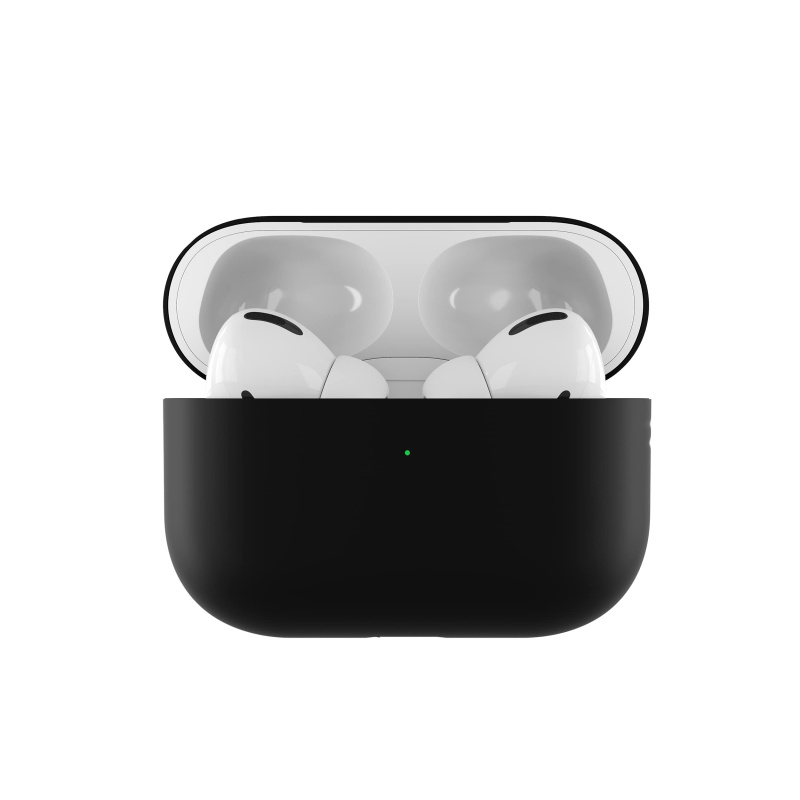 Ультратонкий силиконовый чехол uBear Touch Case AirPods Pro 2 / Pro, чёрный Ультратонкий силиконовый чехол uBear Touch Case AirPods Pro 2 / Pro, чёрный