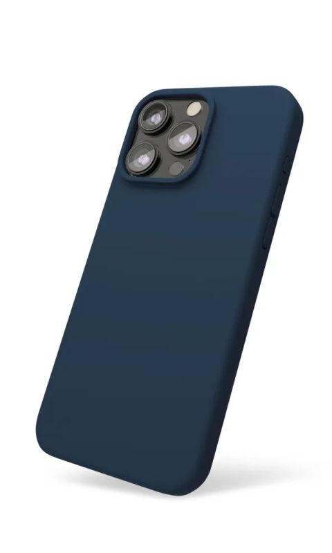 Чехол защитный VLP Aster Case с MagSafe для iPhone 15 Pro Max, темно-синий Чехол защитный VLP Aster Case с MagSafe для iPhone 15 Pro Max, темно-синий