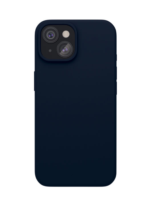 Чехол защитный VLP Aster Case с MagSafe для iPhone 14/15, темно-синий