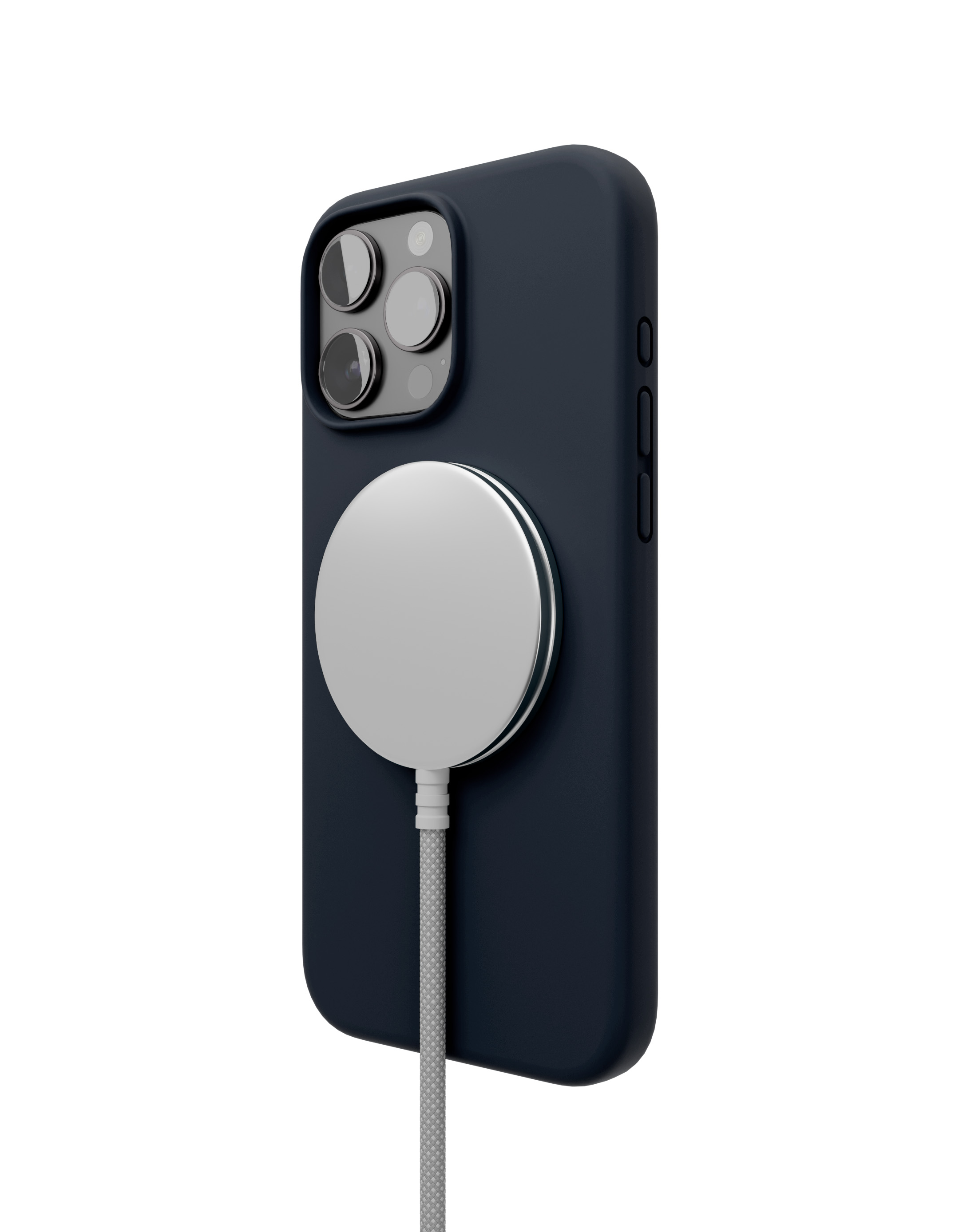 Чехол защитный VLP Aster Case с MagSafe для iPhone 16 Pro, темно-синий