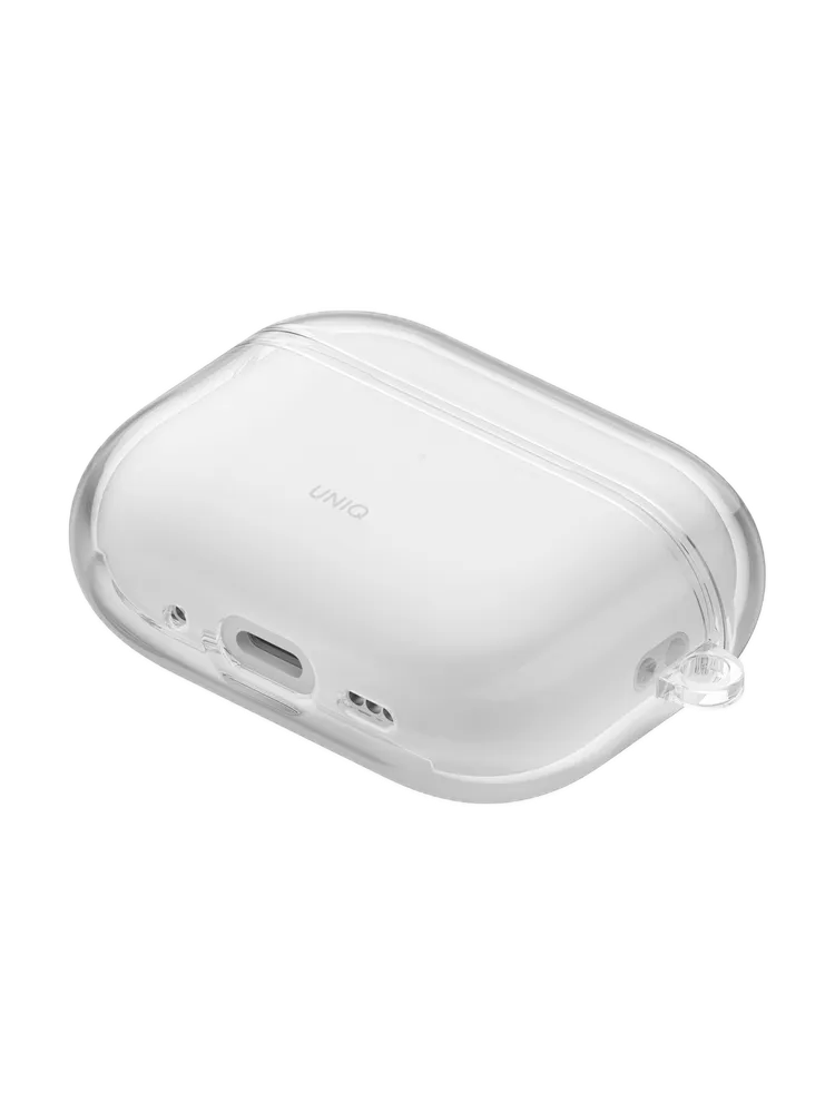 Фото Чехол Uniq Glase TPU для AirPods Pro 3, Glossy Clear На фото изображено Чехол Uniq Glase TPU для AirPods Pro 3, Glossy Clear