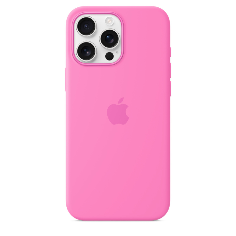 Чехол Apple для iPhone 16 Pro Max Silicone with MagSafe, пион Чехол Apple для iPhone 16 Pro Max Silicone with MagSafe, пион