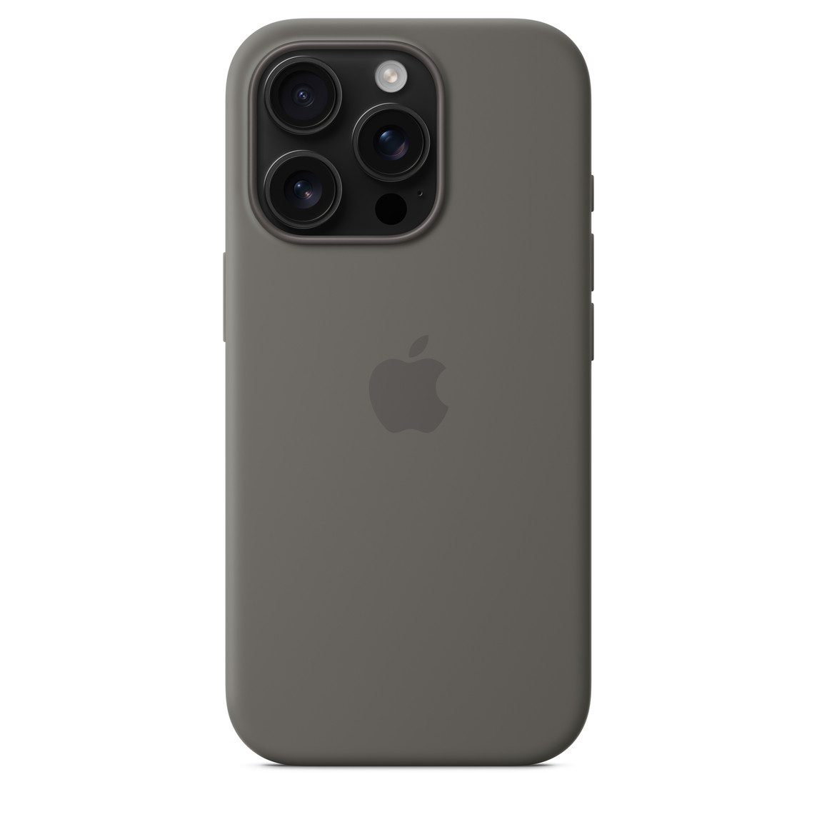 Чехол Apple для iPhone 16 Pro Silicone with MagSafe, серый