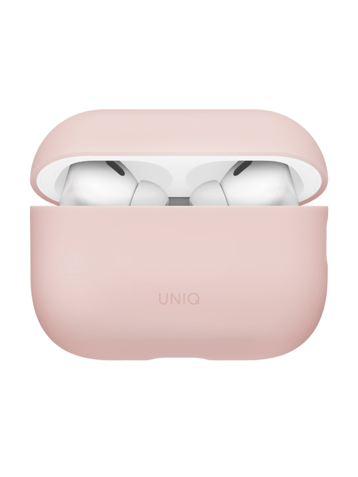 Фото Чехол Uniq LINO для AirPods Pro 3, Blush Pink На фото изображено Чехол Uniq LINO для AirPods Pro 3, Blush Pink