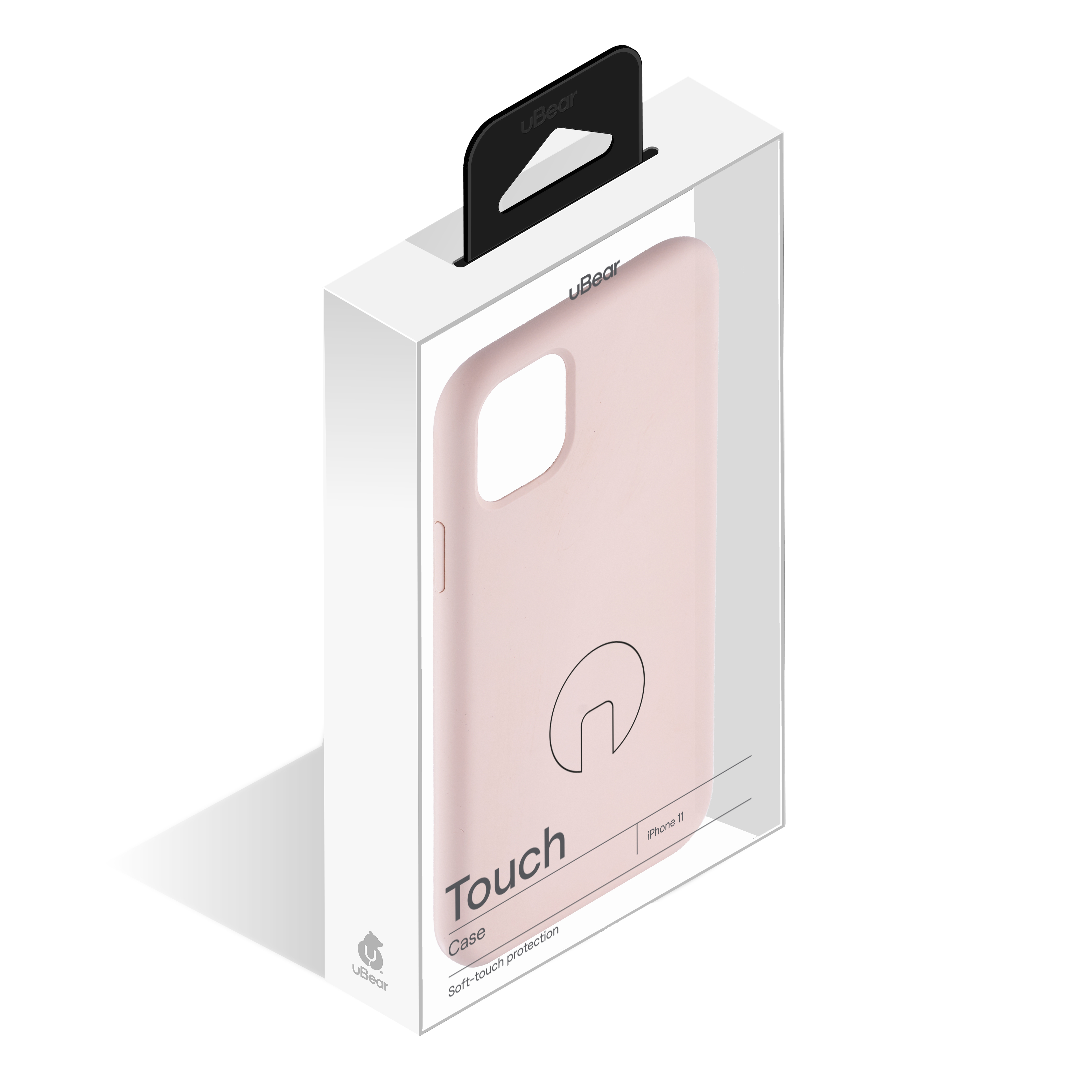 Чехол uBear Touch Case для iPhone 11, розовый