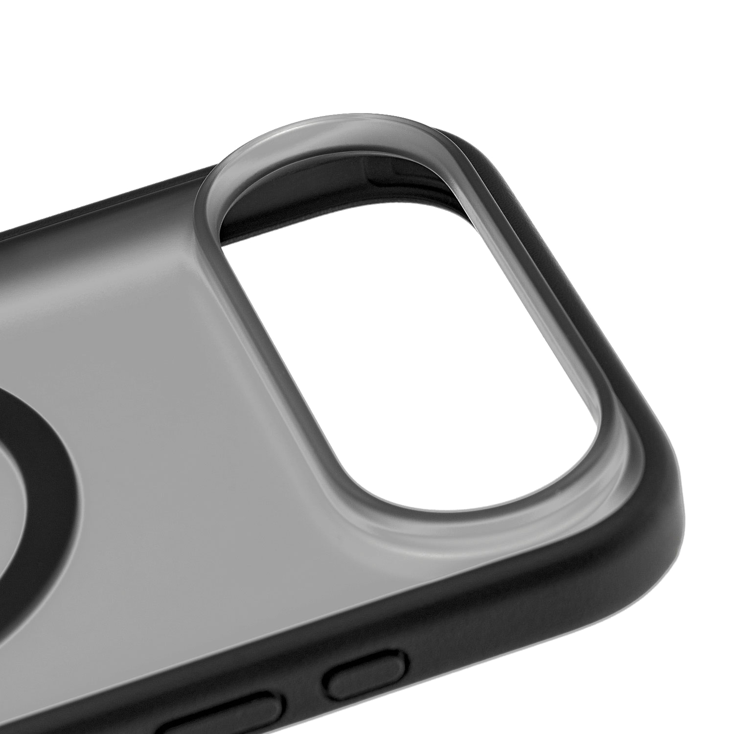 Фото Чехол защитный uBear Cloud Mag Case для iPhone Air, черный На фото изображено Чехол защитный uBear Cloud Mag Case для iPhone Air, черный