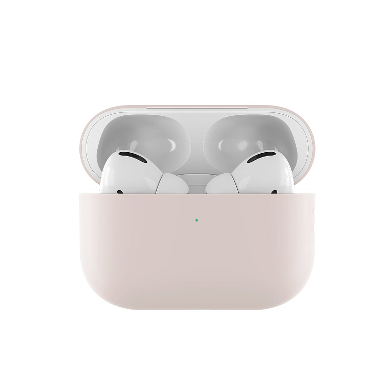 Ультратонкий силиконовый чехол uBear Touch Case AirPods Pro 2 / Pro, розовый