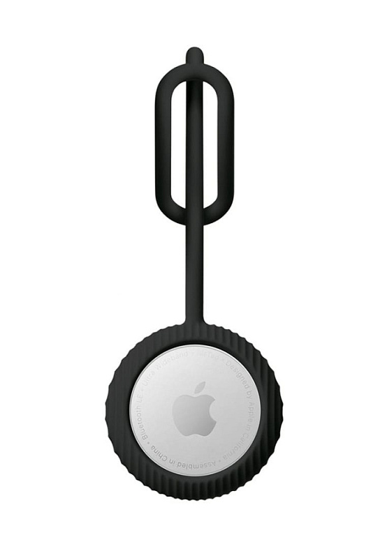 Чехол защитный для AirTag Native Union Curve AirTag Case, черный Чехол защитный для AirTag Native Union Curve AirTag Case, черный