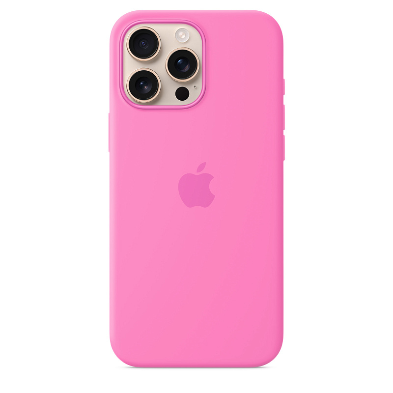 Чехол Apple для iPhone 16 Pro Max Silicone with MagSafe, пион Чехол Apple для iPhone 16 Pro Max Silicone with MagSafe, пион