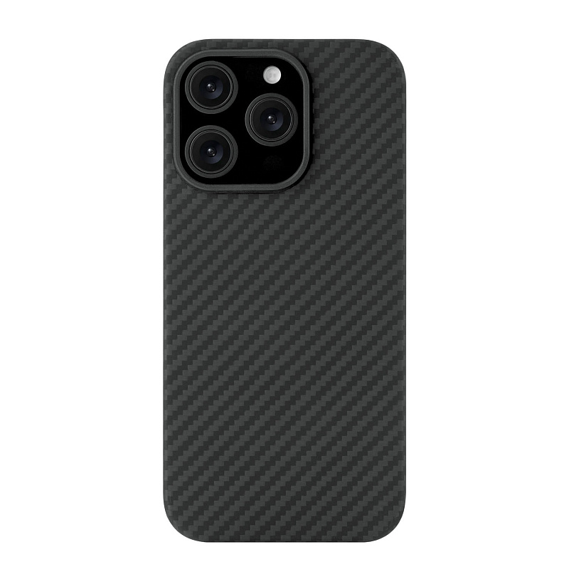 Чехол защитный uBear Supreme Case для iPhone 16 Pro, ультратонкий, черный