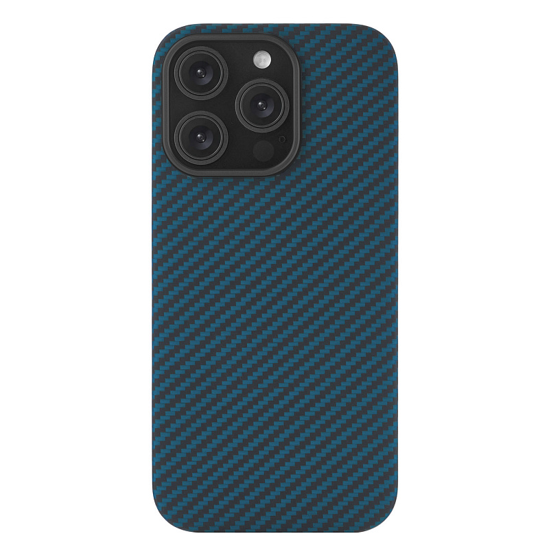 Чехол защитный uBear Supreme Case для iPhone 16 Pro Max, ультратонкий, синий